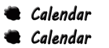 Laureltom Art Society Calendar Page